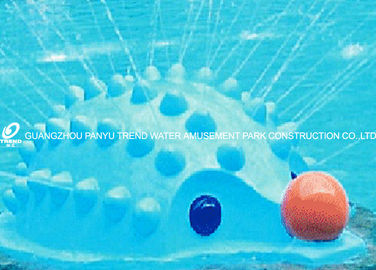 Amusement de jeu d'Aqua de jet de hérisson d'équipement de terrain de jeu de l'eau de fibre de verre pour des enfants