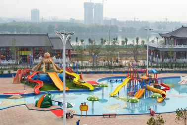 Projet de Waterpark d'amusement, glissière de parc aquatique de Theming d'enfants d'équipement de parc aquatique de Gaint