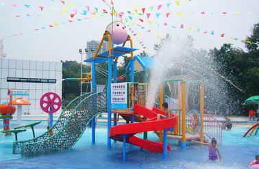 Chambre de l'eau de terrain de jeu de l'eau des enfants sûrs commerciaux extérieurs de fibre de verre pour le parc d'Aqua
