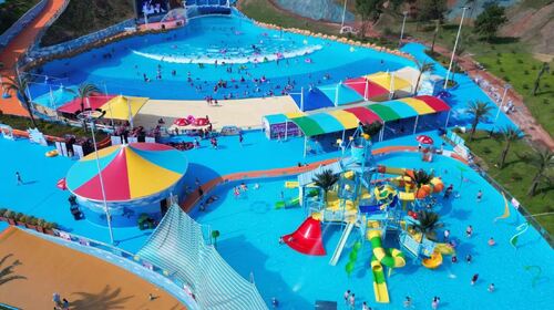 Dernière affaire concernant Another major development in Central Asia! A 25,000㎡ water park in Turkestan, Kazakhstan, is about to open, and our company has completed the delivery of the entire system.