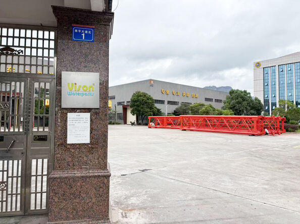 GUANGZHOU VISON INTERNATIONAL WATER PARK EQUIPMENT CO.,LTD ligne de production en usine