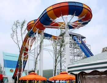 Glissière d'Aqua d'adultes, glissière adaptée aux besoins du client d'Aqua de boomerang en parc d'Aqua de Gaint pour l'amusement de l'eau