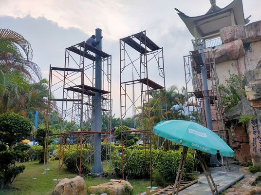Toboggan aquatique en spirale personnalisé multi-pistes pour parcs aquatiques - Fabricant audité SGS