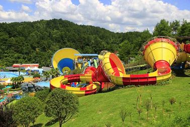 Grande résine bleue d'Ashland de jeux de glissière d'eau de tornade/DSM pour le parc aquatique