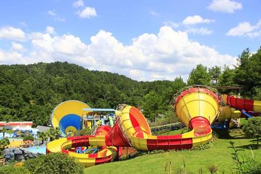 Le parc aquatique de vallée de mauvaise humeur de glissière d'eau de fibre de verre de résine d'Ashland/DSM monte 16m
