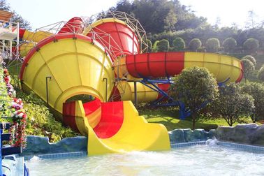 Vallée énorme de mauvaise humeur de glissières d'eau de fibre de verre pour les adolescents/équipement de parc aquatique