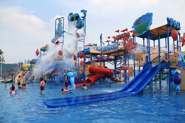 Équipement gigantesque de parc d'attractions de Chambre de l'eau de terrain de jeu d'Aqua de Chambre de l'eau