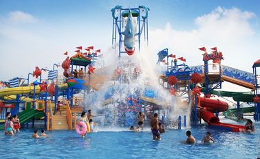 Équipement gigantesque de parc d'attractions de Chambre de l'eau de terrain de jeu d'Aqua de Chambre de l'eau
