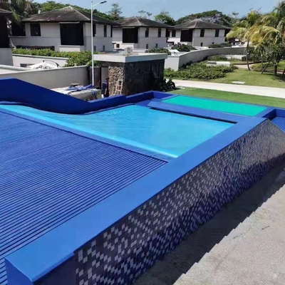 Amusement extrême surfant attrayant de sport de tour de l'eau de Flowrider 21.7m * 13.4m pour le parc aquatique