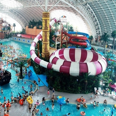 Des toboggans à eau en fibre de verre pour l'aventure Amusement Parc aquatique Water Splash Rides