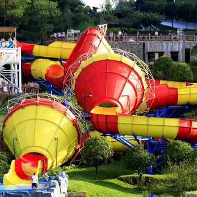 Le parc aquatique de vallée de mauvaise humeur de glissière d'eau de fibre de verre de résine d'Ashland/DSM monte 16m
