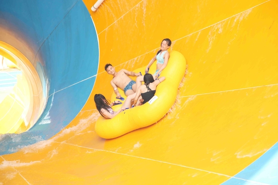 Taille adaptée aux besoins du client de diapositive 14.6m de tornade de parc aquatique de fibre de verre d'adultes pour le parc aquatique