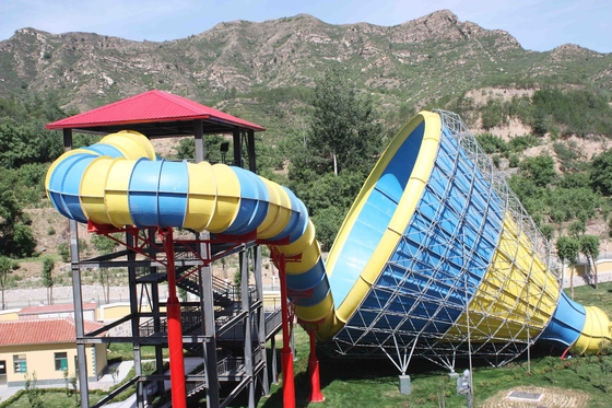 La meilleure glissière d'eau de fibre de verre d'amusement de qualité pour le parc aquatique d'aventure en Chine