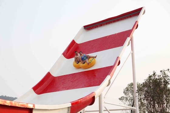 Équipement géant de parc d'Aqua excitant des Waterslides de fibre de verre de piscine de Swwiming pour des enfants
