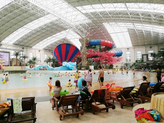 Arrosez les glissières d'eau d'équipement/fibre de verre de terrain de jeu dans le parc aquatique orienté