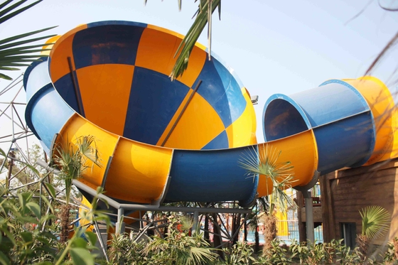 Glissière de jeu d'intérieur de l'eau de Comercial petits/tour 100m3 de parc aquatique/approvisionnement en eau d'heure