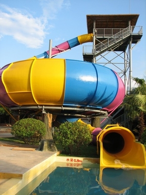Plate-forme d'intérieur drôle 13.5m d'équipement de parc à thème de parcs aquatiques
