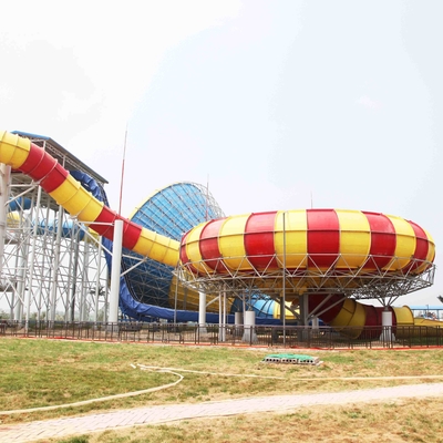 Glissières d'eau à grande vitesse de fibre de verre pour l'amusement Waterpark d'aventure