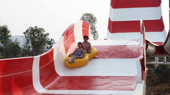Résine passionnante d'Ashland de Waterslides de piscine de grand d'Aqua équipement de parc/DSM