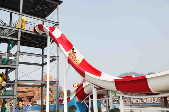 Résine passionnante d'Ashland de Waterslides de piscine de grand d'Aqua équipement de parc/DSM