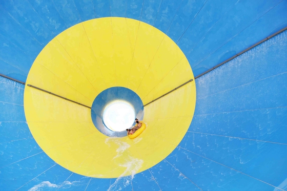 Glissières d'eau durables de fibre de verre pour le parc aquatique géant, grande glissière d'eau de tornade