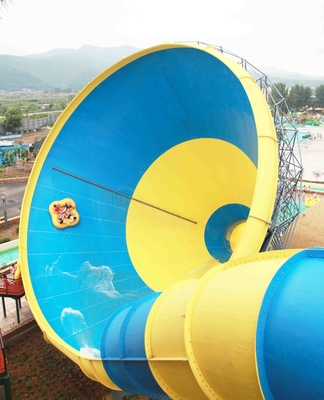 Grandes glissières d'eau de fibre de verre de tornade pour l'équipement de Waterpark d'aventure d'amusement pour le parc aquatique