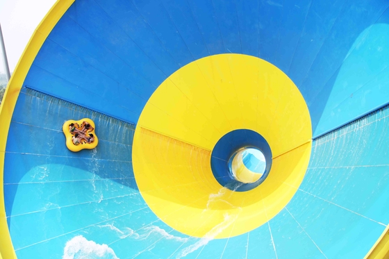 Grandes glissières d'eau de fibre de verre de tornade pour l'équipement de Waterpark d'aventure d'amusement pour le parc aquatique