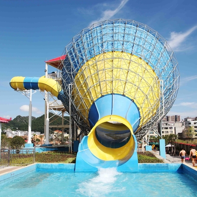 Les glissières d'eau adaptées aux besoins du client de fibre de verre pour la famille/Aqua jouent le parc aquatique