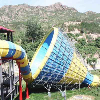 Glissières d'eau faites sur commande de tornade énorme pour l'équitation de famille, largeur 18.6m