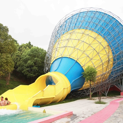 La piscine d'eau de fibre de verre de tornade glisse pour l'adulte, glissières de piscine