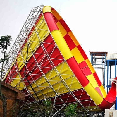 Grande résine bleue d'Ashland de jeux de glissière d'eau de tornade/DSM pour le parc aquatique