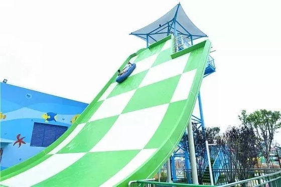Glissière d'eau rapide de grand d'Aqua équipement de parc pour le double amusement interactif de l'eau