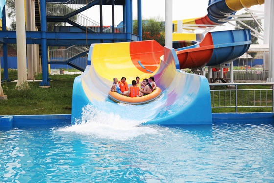 L'équipement galvanisé de parc d'Aqua d'acier au carbone de mauvaise humeur glisse pour le parc aquatique d'aventure