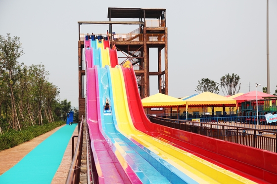 4 glissières d'eau faites sur commande des ruelles GRP/glissières d'eau parc d'attractions pour des adultes