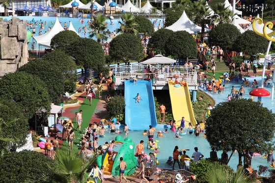 Le monde dynamique de l'eau de sécurité a adapté le parc aux besoins du client d'Aqua de projet/thème de parc aquatique