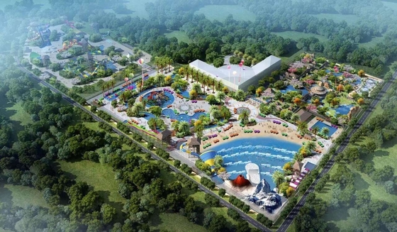 Adaptez le projet aux besoins du client de Waterpark d'adulte/enfants, conception d'amusement de l'eau de thème/glissière d'eau adaptée aux besoins du client
