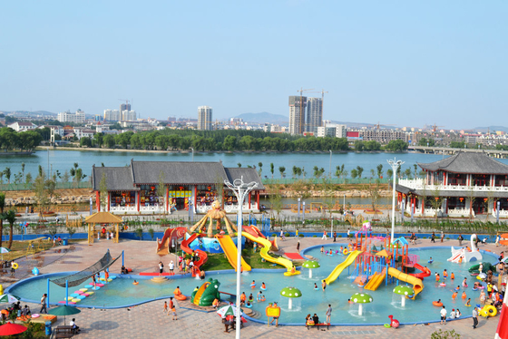 Projet de Waterpark d'amusement, glissière de parc aquatique de Theming d'enfants d'équipement de parc aquatique de Gaint