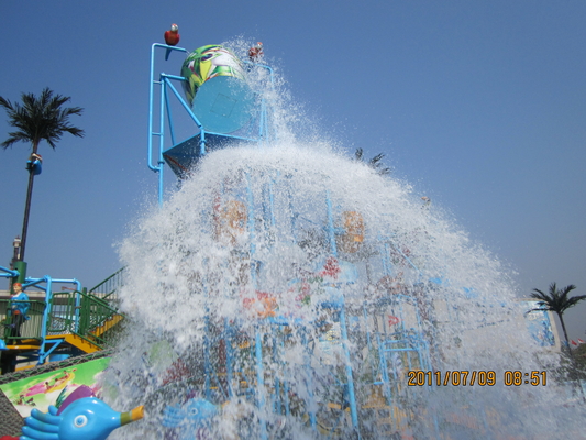 Tendez le projet de Waterpark de Hotspring, équipement de parc aquatique de fibre de verre/projet adapté aux besoins du client de parc d'Aqua