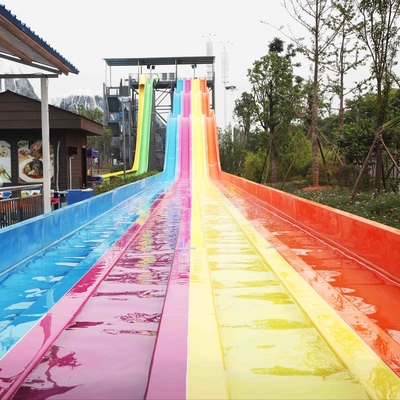 Glissières d'eau à grande vitesse de fibre de verre/glissière en plastique eau adulte pour le parc aquatique d'aventure