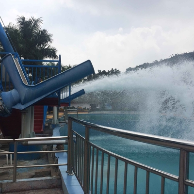 Taille libre drôle commerciale de plate-forme de diapositive d'eau d'automne 1.2m pour des parcs à thème de l'eau