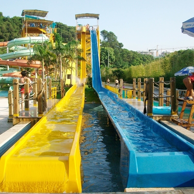 Installation commune faite sur commande de parc d'Aqua de glissières d'eau de glissière à grande vitesse d'Oragne