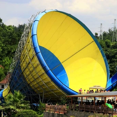 Grande résine attrayante d'Ashland de jeux de glissière d'eau de tornade/DSM pour le parc aquatique