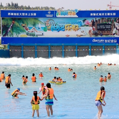 Machine populaire adaptée aux besoins du client de piscine de vague de parc aquatique pour le grand parc aquatique