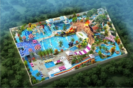 Plan d'étude adapté aux besoins du client par coffre-fort de parc aquatique de thème pour le parc d'attractions