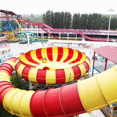 Le parc à thème glisse l'équipement de terrain de jeu de l'eau de Super Bowl pour le parc aquatique