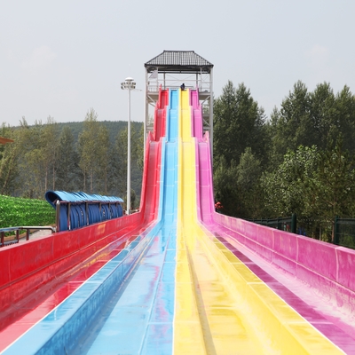 Glissières d'eau extérieures de fibre de verre de vente chaude pour l'adulte utilisé dans l'amusement Waterpark