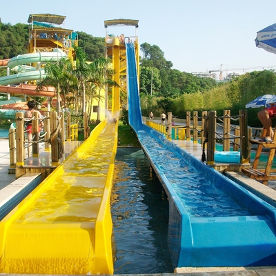 Équipement libre de glissière d'eau d'automne de fibre de verre extérieure de parc d'attractions pour le parc aquatique d'Outdor