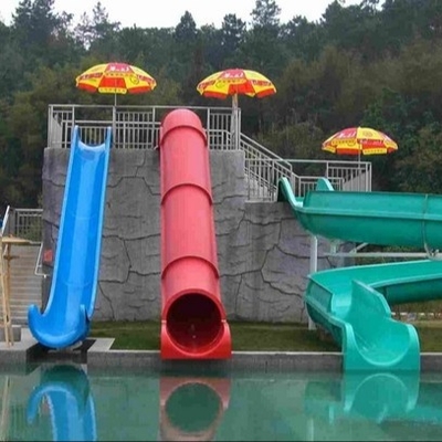 Jeux d'intérieur/extérieurs de glissières d'eau de fibre de verre pour les enfants/station de vacances de famille