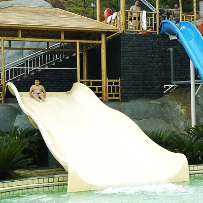Glissières d'eau des enfants de fibre de verre, glissière d'eau extérieure de piscine pour des enfants avec une taille de sécurité