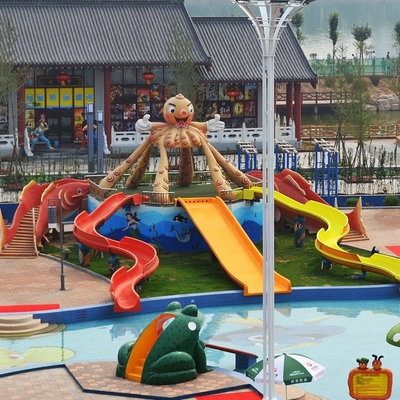 glissières d'eau des enfants de fibre de verre de taille de 2m, glissière de montagne pour des enfants, parc aquatique de Parent-enfant